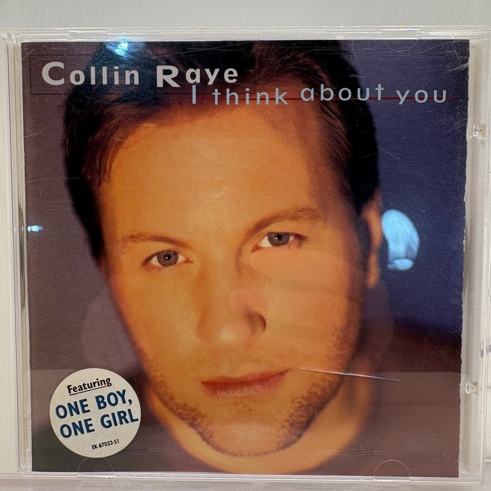 Collin Raye I Think About You CD 1995 Epic‎ Records EK 67033 Country Music Album